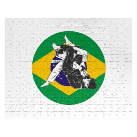 Brazilian Jiu Jitsu Sarcastic Quote MMA BJJ Jigsaw Puzzles