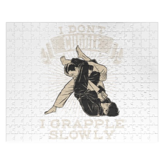 Brazilian Jiu Jitsu Sarcastic Quote MMA BJJ Jigsaw Puzzles
