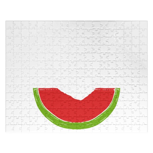 Watermelon Skull Fruitarianism Gift Jigsaw Puzzles