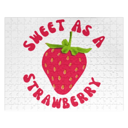 Sweet As A Strawberry Jigsaw Puzzles