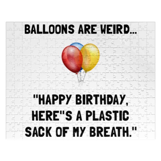 Balloons Weird Funny Jigsaw Puzzles