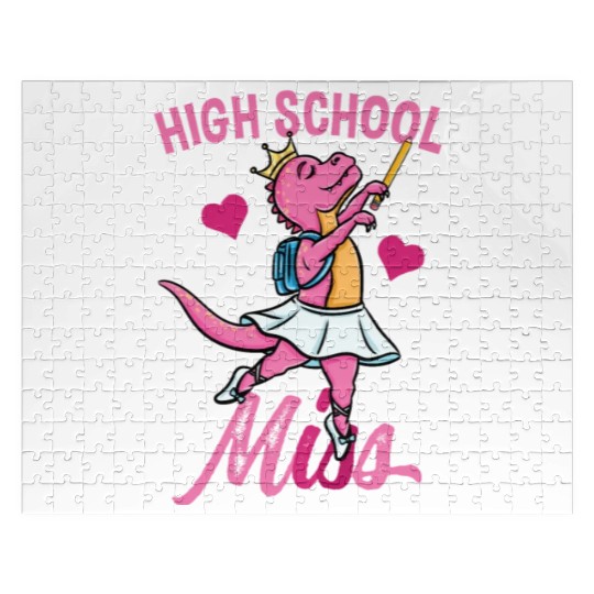 High School Miss Ballet Back To School Girls Jigsaw Puzzles