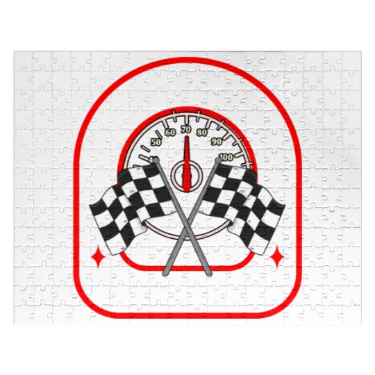 Daddy Pit Crew Jigsaw Puzzles, Father's Day Gift Race Day