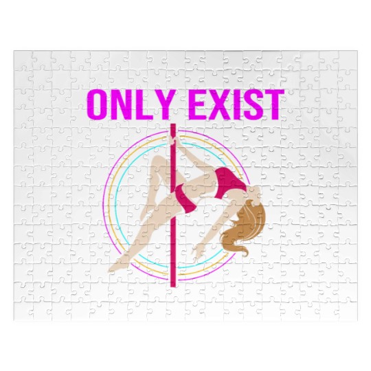 Limitations Only Exist If You Let Them Pole Dancer Jigsaw Puzzles