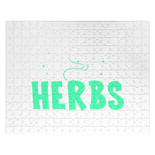 Herbs Wizard Herbalist Herb Herbalism Gardening Jigsaw Puzzles
