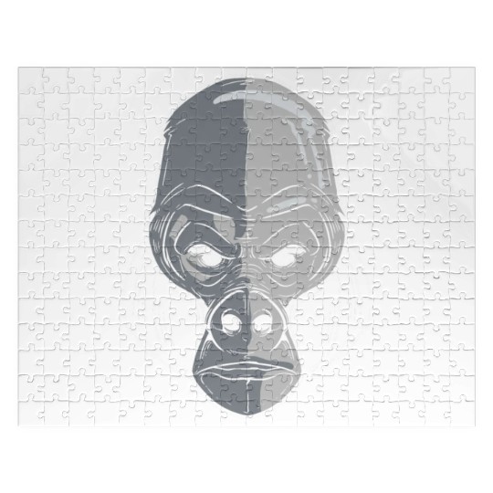 King Gorilla Zookeeper Gift Jigsaw Puzzles