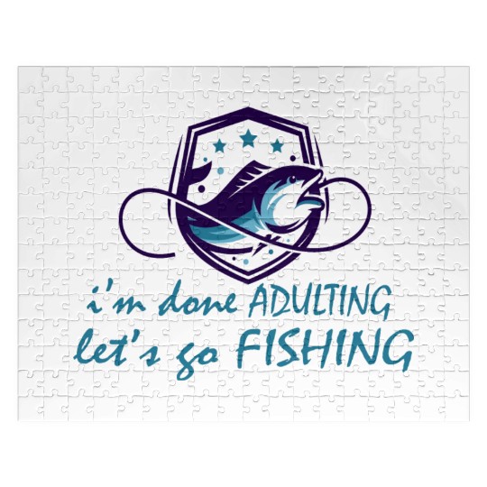 LET'S GO FISHING Jigsaw Puzzles