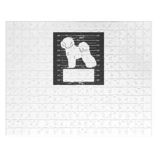 Bichon Frise Dog Lover Dog Breeder Puppy Paw Love Jigsaw Puzzles