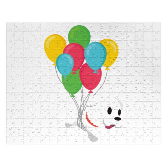 Bichon Frise Dog Lover Dog Breeder Puppy Paw Love Jigsaw Puzzles