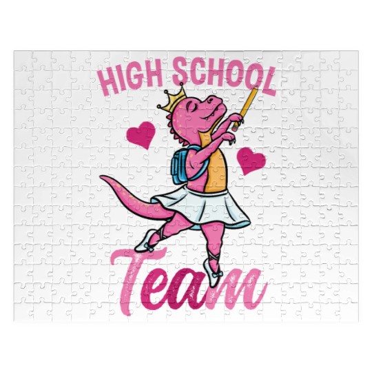 High School Team Ballet Back To School Girls Jigsaw Puzzles