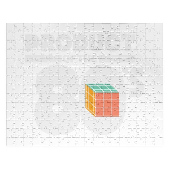 Product of the 80s 1980s Retro Vintage Cube Toy Jigsaw Puzzles