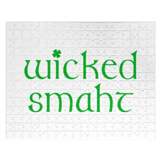 Wicked Smaht Irish Boston Jigsaw Puzzles