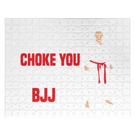I Didn't Choke You BJJ Hug - Brazilian Jiu Jitsu Jigsaw Puzzles