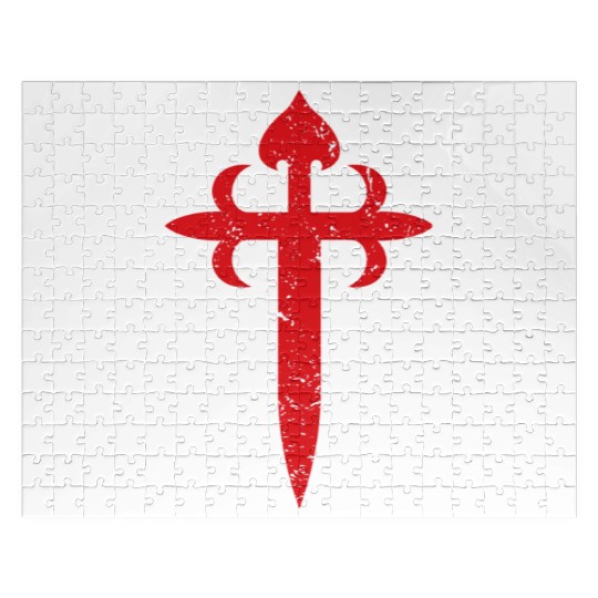 Vintage Cross of Saint James Jigsaw Puzzles