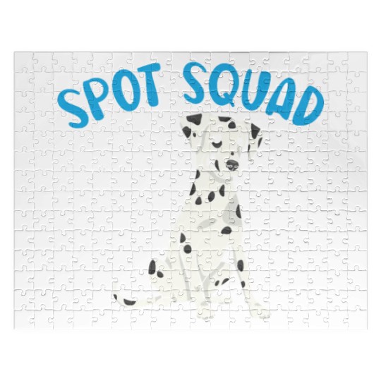 Spot Squad Paw Love Puppy Breeder Dalmatian Dog Jigsaw Puzzles
