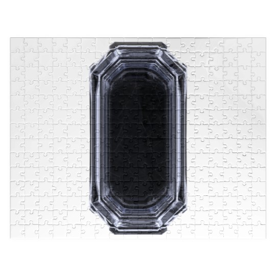 Mysterious Crystal - Black & White Jigsaw Puzzles