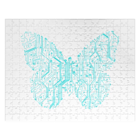 Cyberpunk Butterfly Jigsaw Puzzles