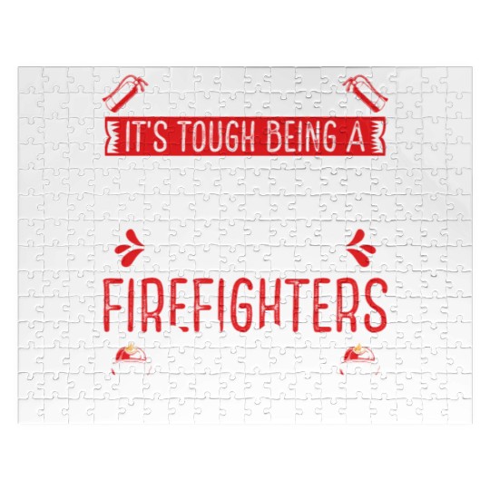 Night Shift Firefighter Wife Women Firefighter Jigsaw Puzzles