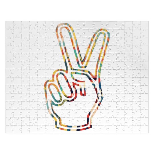 Psychedelic Peace Jigsaw Puzzles