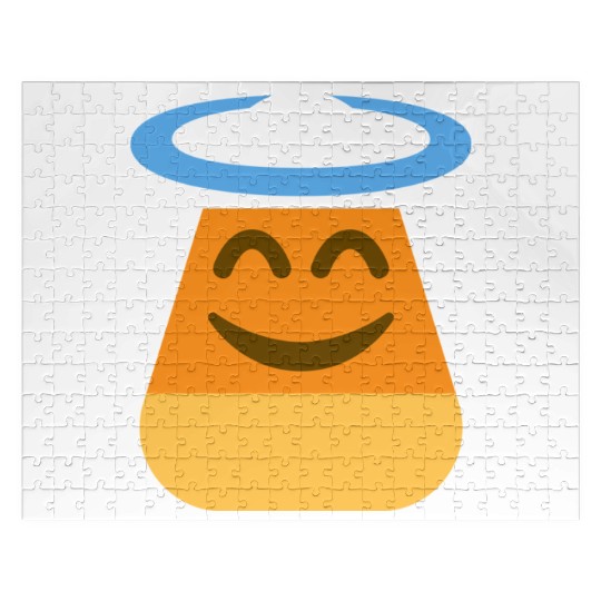 Angel Candy Corn Halloween Costume Jigsaw Puzzles