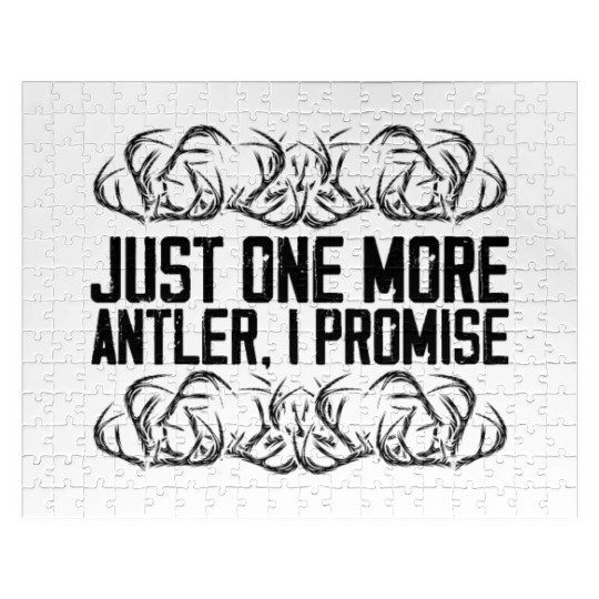 Buck Deer Hunting Hunter Vintage Jigsaw Puzzles