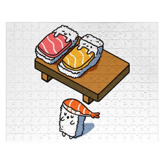 Sleep Walking Sushi For Sushi Lover Jigsaw Puzzles