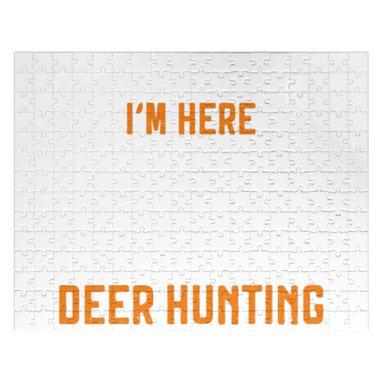 Buck Deer Hunting Hunter You're Jigsaw Puzzles