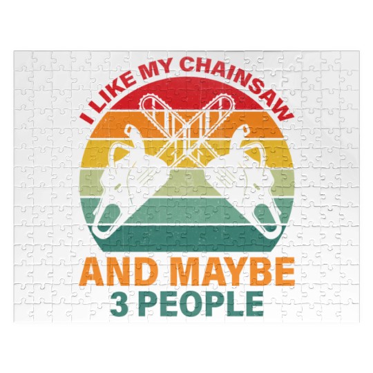 Chainsaw Carving Woodworking Carpenter Jigsaw Puzzles