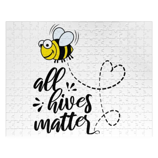 Save The Bees Earth Day Jigsaw Puzzles