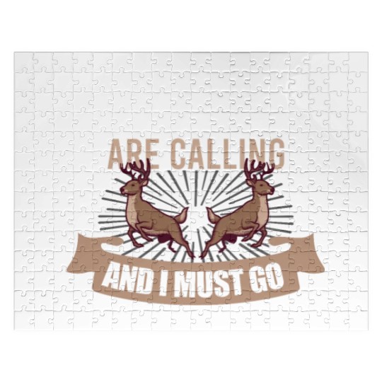 Deer Hunting Deer Hunter Hunting Season Buck Hunt Jigsaw Puzzles