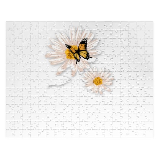 Christian Gardener Butterfly Faith Daisy Jigsaw Puzzles
