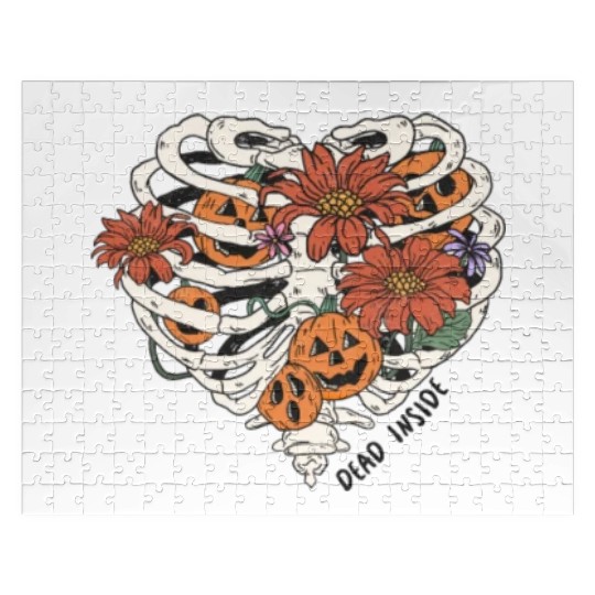 Fun Halloween Designs Dead Inside Jigsaw Puzzles