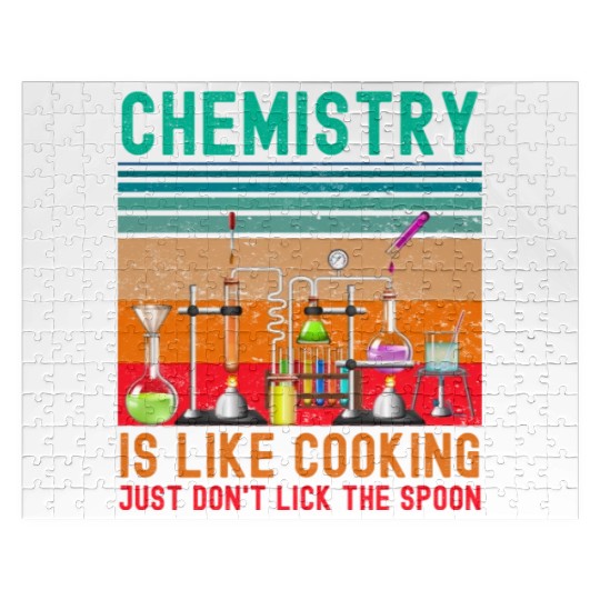 Funny chemistry lab chemical laboratory technician Jigsaw Puzzles