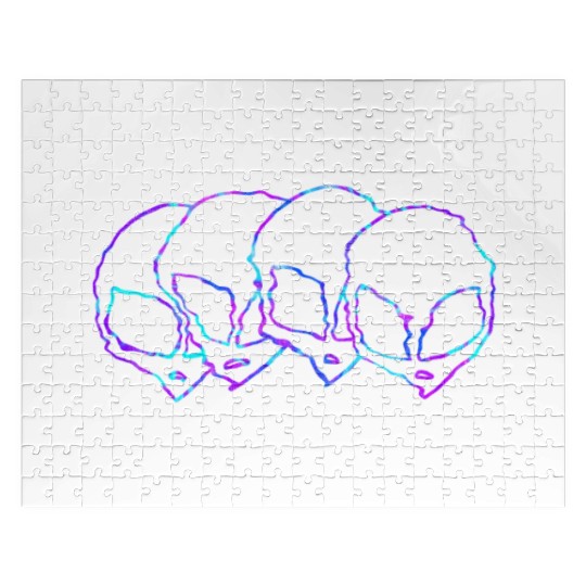 Alien Gift Extraterrestrial UFO AREA 51 Sci-fi Jigsaw Puzzles