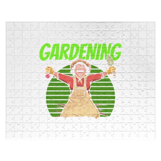 I'm A Gardening Grandma Gardener Granny Garden Jigsaw Puzzles