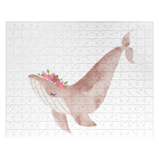 Whale Squad Whale lover Whale Graphics Jigsaw Puzzles