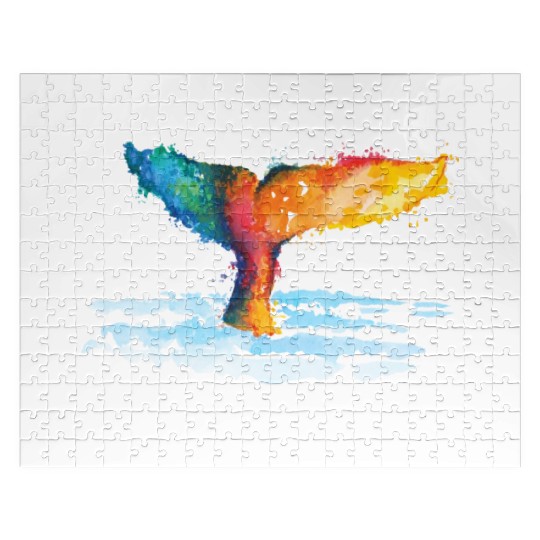Whale Squad Whale lover Whale Graphics Jigsaw Puzzles
