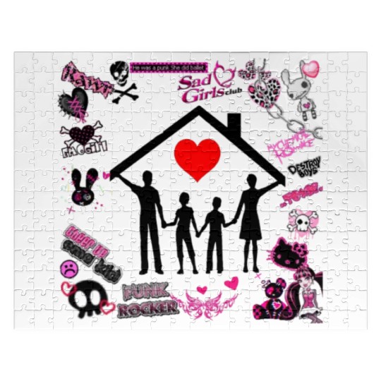family love forever Jigsaw Puzzles
