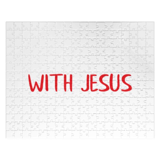 Walking With Jesus Is My Cardio Jigsaw Puzzles