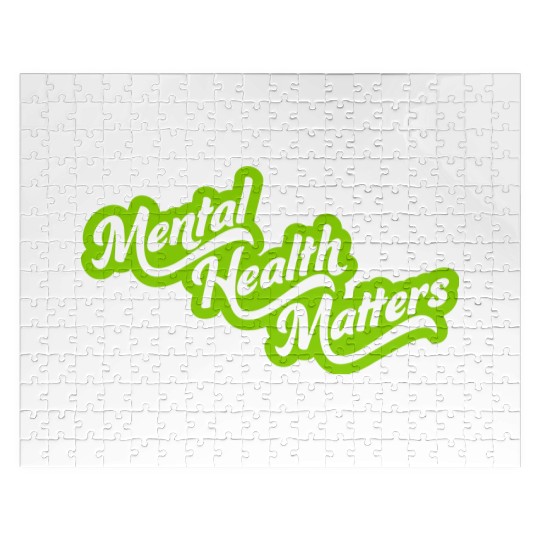 mental health matters quote Jigsaw Puzzles