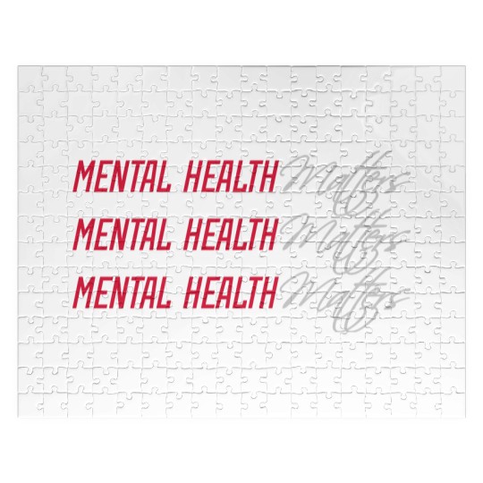 mental health matters quote Jigsaw Puzzles