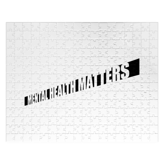 mental health matters quote Jigsaw Puzzles