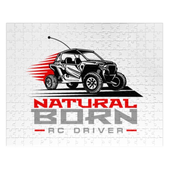 Natural Born RC car Driver Racer Remote Controlled Jigsaw Puzzles