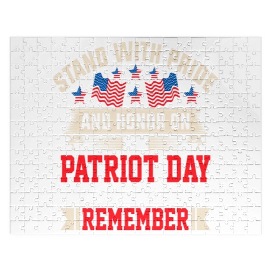 Patriot Day We Will Always Remember Jigsaw Puzzles