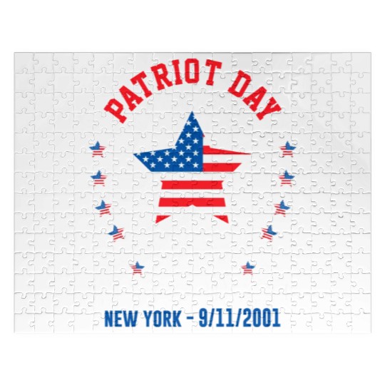 9/11 Patriot Day Keep Them in Your Heart Jigsaw Puzzles
