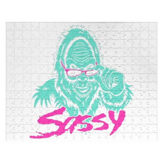 Green Sasquatch Game Jigsaw Puzzles