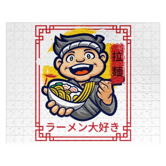 I Love Ramen Jigsaw Puzzles