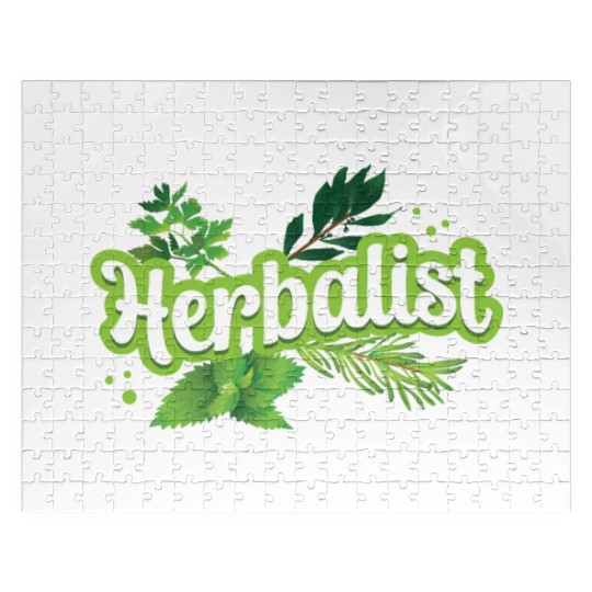 Herbalist Herbs Herb Gardening Herbalism Jigsaw Puzzles