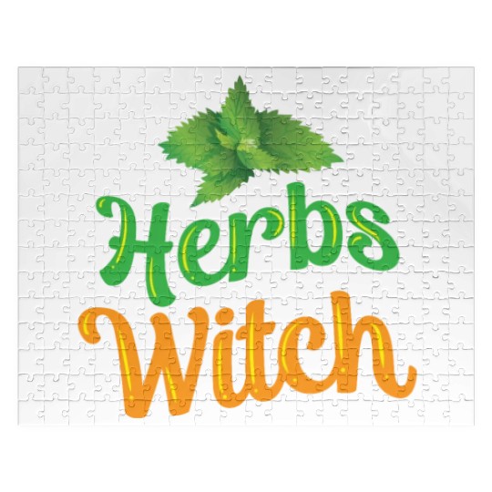 Herbs Witch Herbalism Herb Gardening Herbalist Jigsaw Puzzles