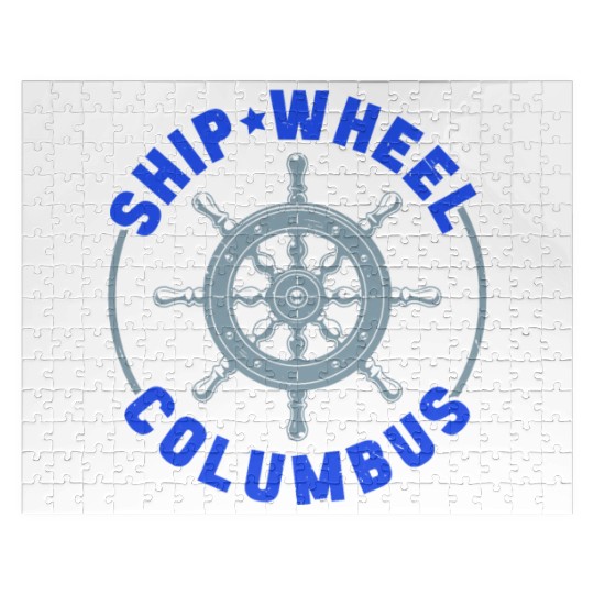 Ship Wheel Columbus Day Christopher Columbus Jigsaw Puzzles